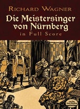 DIE MEISTERSINGER VON NURNBERG Full Score cover